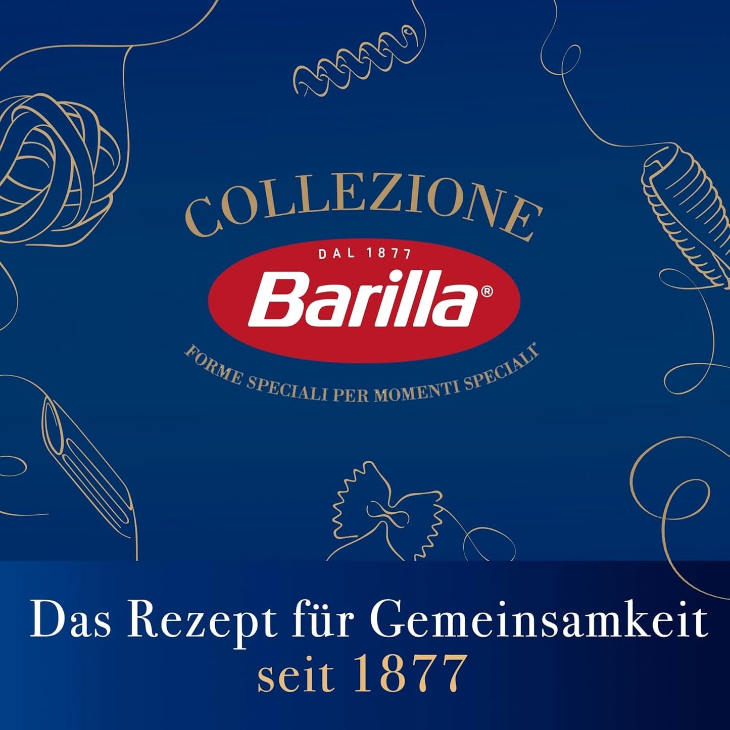 Barilla Collezione Lasagne Pasta van durumtarwe, altijd al dente, 500g