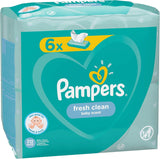 Pampers 81688049 Fresh Clean-babydoekjes, wit