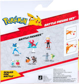Pokémon PKW3459 - Battle Figure Pack - Glurak & Pikachu, mobiele Glurak met Pikachu Actiefiguren Naty Shop