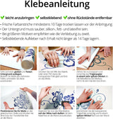 Wandtattoo Kaffee-Sorten I bruin I Herz Kaffeetasse Kaffeebohnen Küche Esszimmer Sticker Aufkleber Wandaufkleber Wandsticker G006
