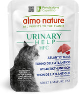Almo Nature HFC Urinary Help - Nassfutter für Katzen - Unterstützung für die Harnwege - Atlanticr Tunfisch & Cranberries - Human Grade, Monoproteïne, Glutenvrij - 24x50g