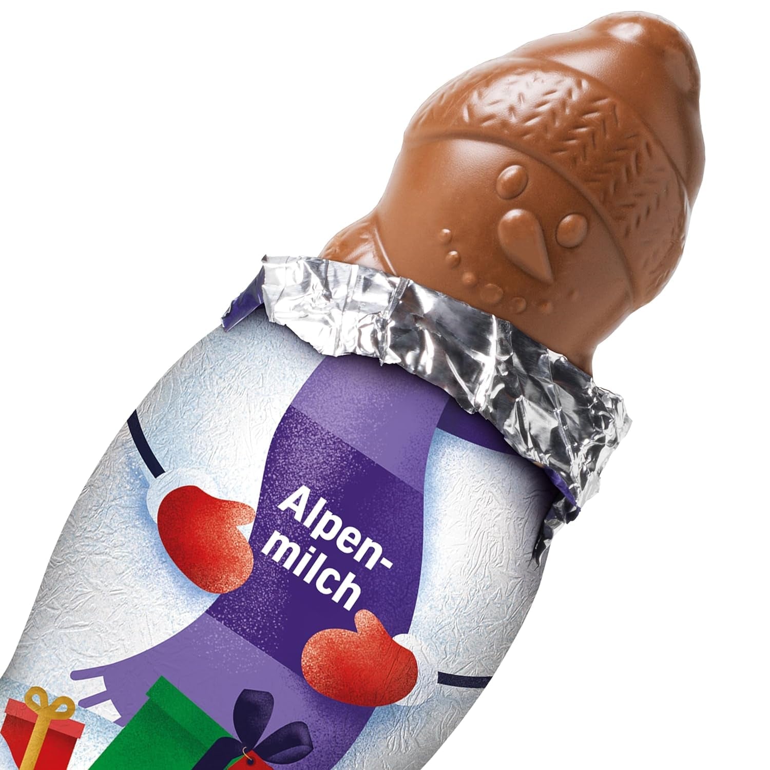 Milka Sneeuwman Alpenmelk - Groot pakket chocoladesneeuwmannenfiguren in 3 modellen - 24 x 50 g