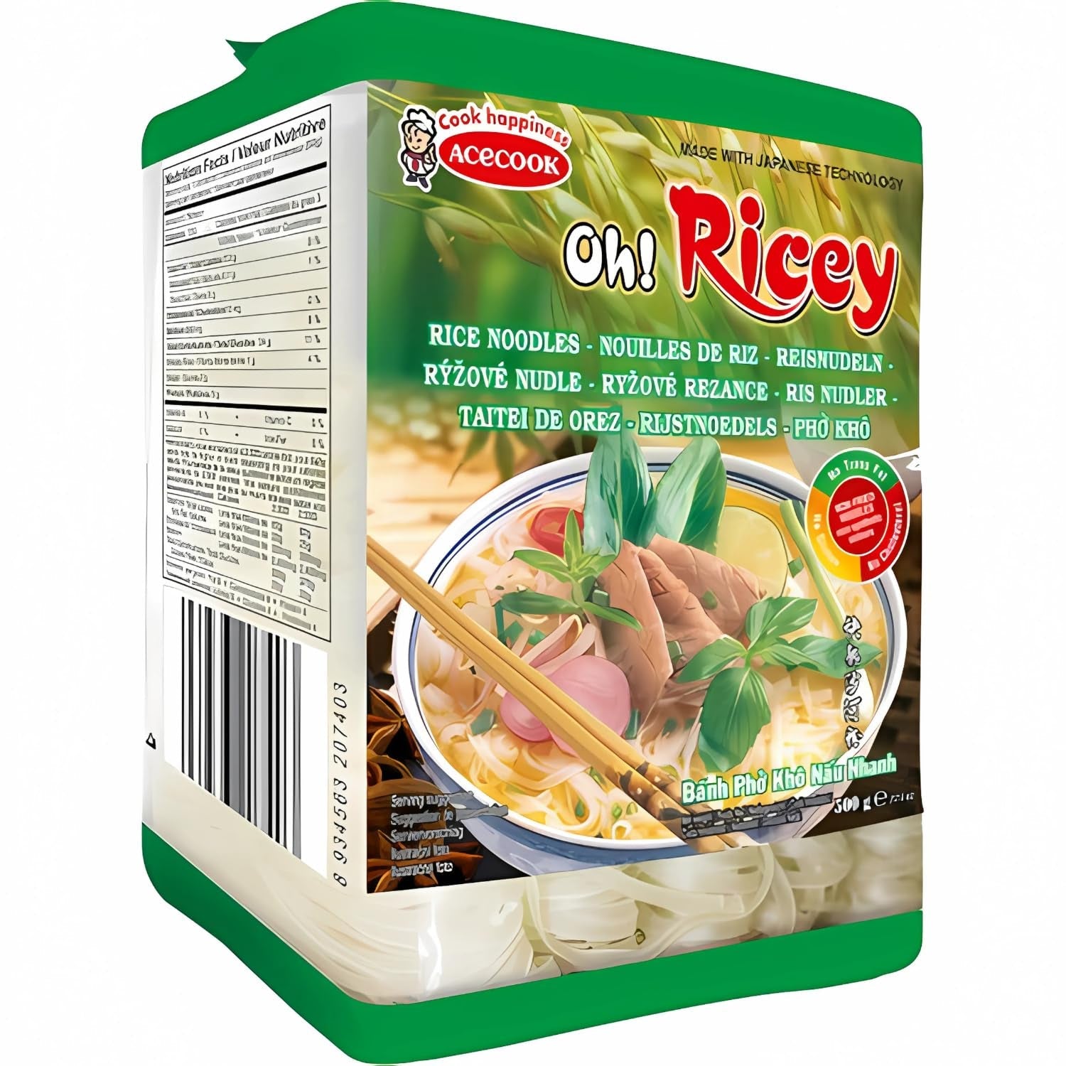 ACECOOK - OF RIJSTNOEDELS - (1 X 500 GR)