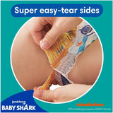 Pampers (oude versie), Splashers wegwerpbadshorts - maat 5/6 (14kg+) - doos met 8 verpakkingen van 10