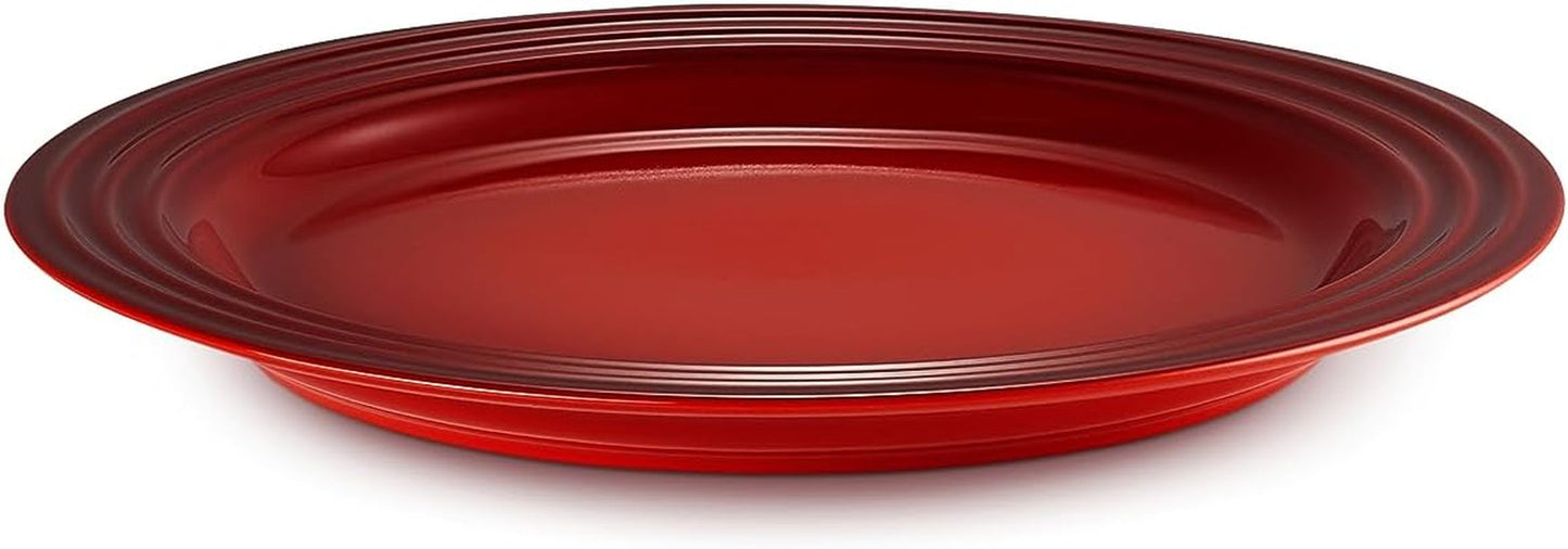Le Creuset serviesset van steengoed, 12-delig, kersenrood, 79351000607081