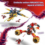 Ras en Arin's LEGO NINJAGO Super Storm Flyer - Speelgoed met drone, schieters, messen en motoren - Incl. 3 Ninja rollenspel-minifiguren - bouwset voor jongens en meisjes vanaf 8 jaar 71833 Bouwsets Besuche in LEGO-Store