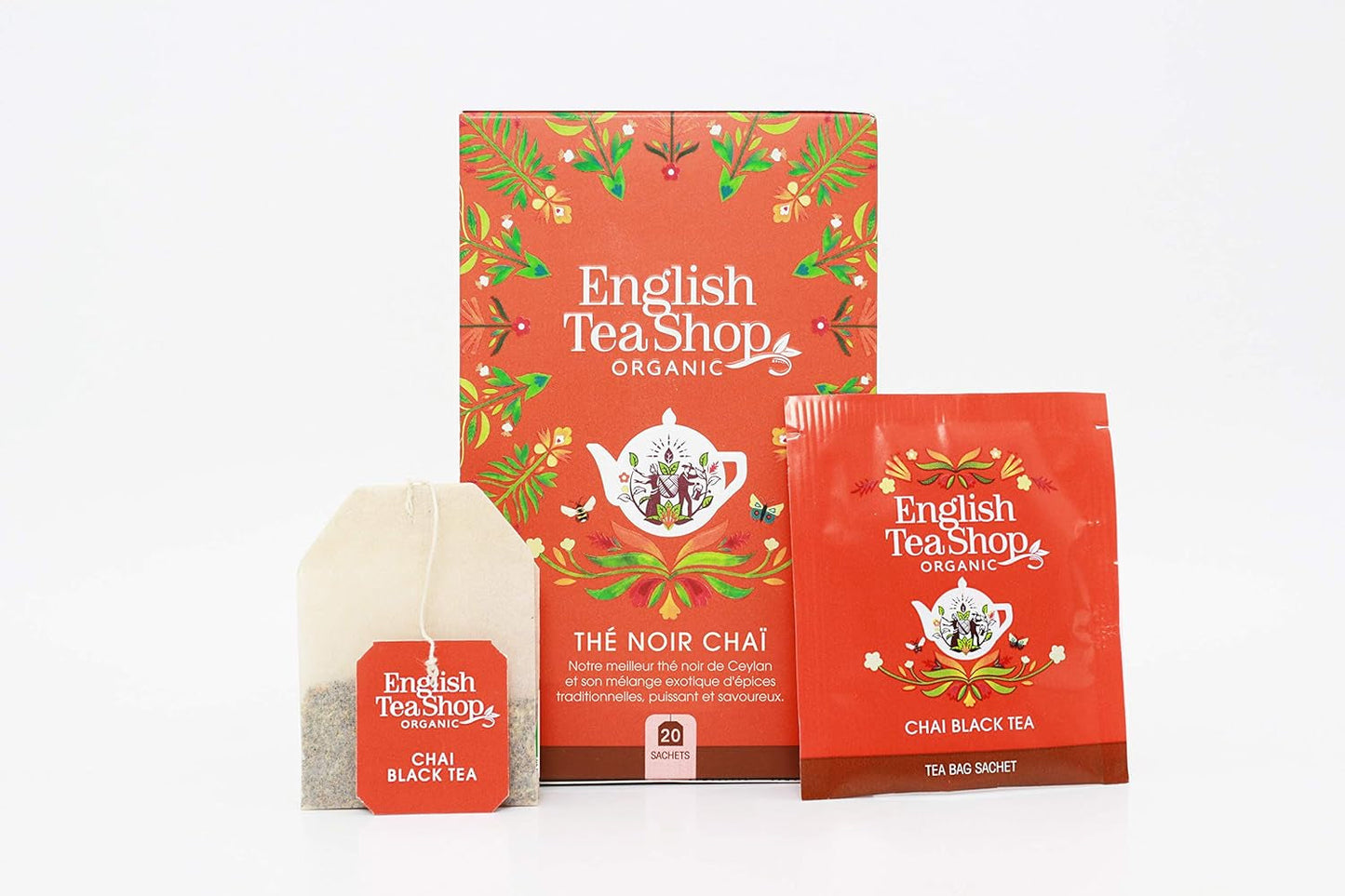 ETS - Chai zwarte thee, Naturland BIO, 20 theezakjes