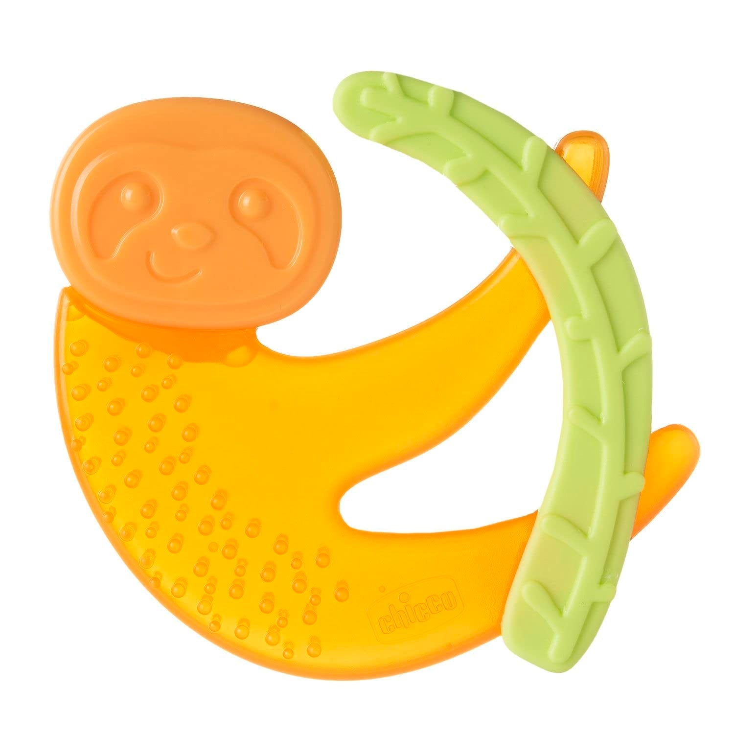 Chicco Fresh&Relax Aap- of Luiaardbijtring, 4M+, gevuld met steriel water