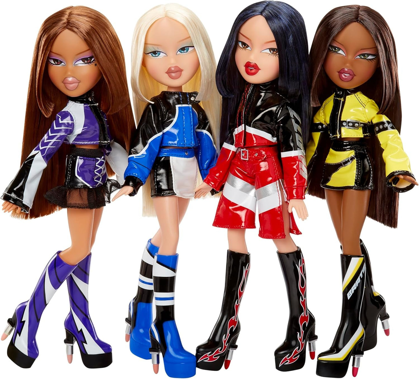 Bratz Scorchin' Cloe - Inclusief 1 modepop met outfit en accessoires, op de motorsport geïnspireerde poppen, leuk speelgoed voor meisjes