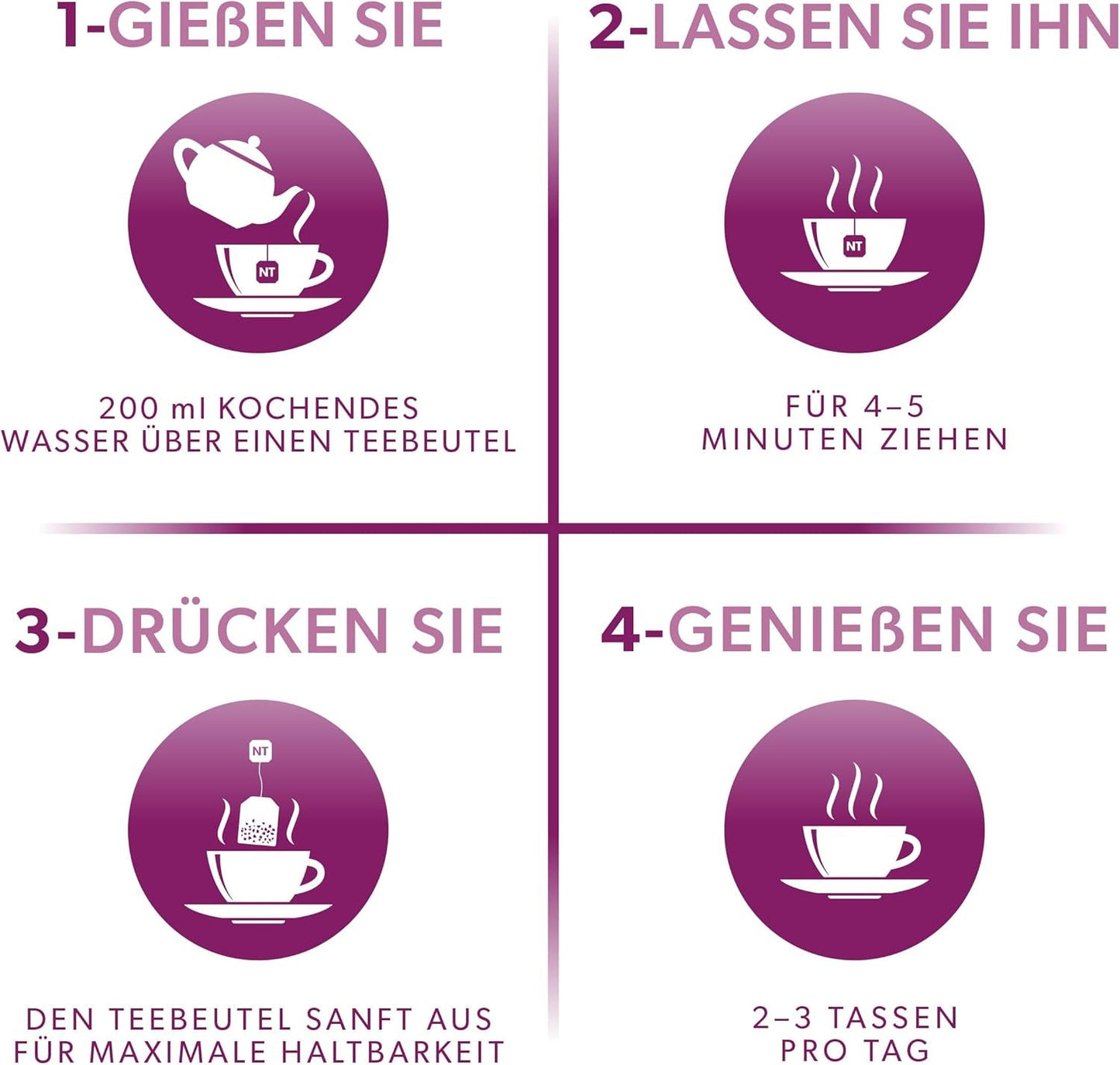 Nutra Tea Vlierbessen & Echinacea, Immuniteit & Verkoudheid Thee, Immuun Ondersteunende Thee, Koude Strijd, 20 Herbruikbare Theezakjes, Natuurlijke Kruidenthee