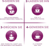 Nutra Tea Vlierbessen & Echinacea, Immuniteit & Verkoudheid Thee, Immuun Ondersteunende Thee, Koude Strijd, 20 Herbruikbare Theezakjes, Natuurlijke Kruidenthee