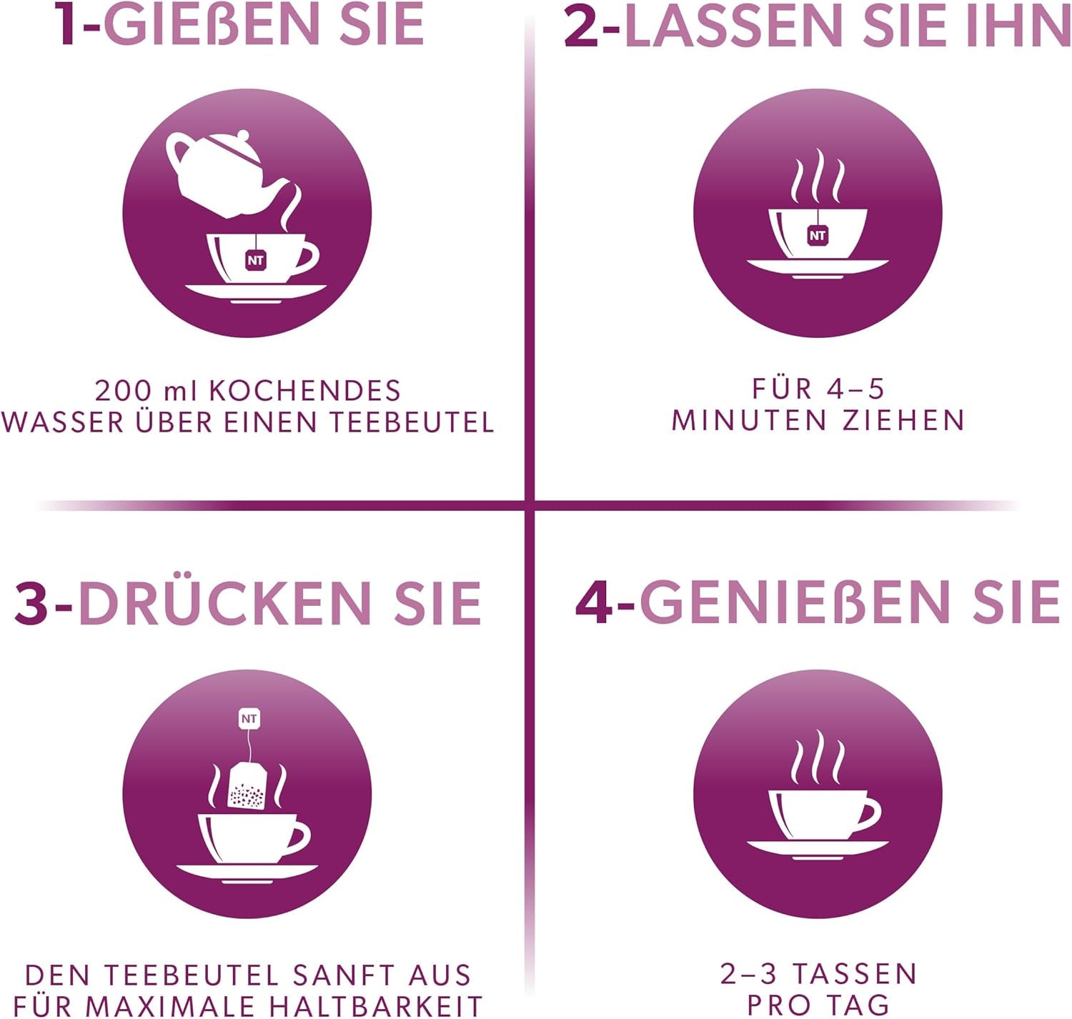 Nutra Tea Vlierbessen & Echinacea, Immuniteit & Verkoudheid Thee, Immuun Ondersteunende Thee, Koude Strijd, 20 Herbruikbare Theezakjes, Natuurlijke Kruidenthee