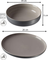 Ritzenhoff & Breker Jasper Serviesset | 8 stuks
