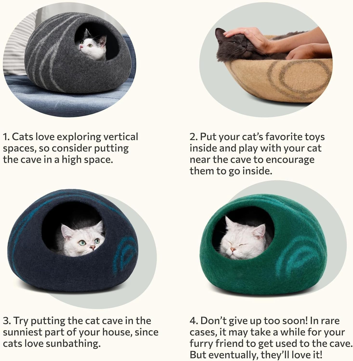 Dekens en meubels, Huisdieren, Grotten & Huizen, Katten, Kattenbedden, Katten - bedden, matrassen