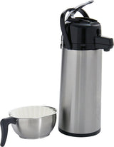 Saro espressomachine, inclusief karaf met geïsoleerde roestvrijstalen pomp – 2,2 l – bereidingstijd ca. 5–6 min – bescherming bij werking zonder water – 2,069 kW – model THERMO 24