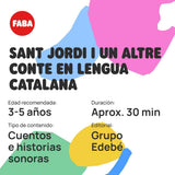 Sonoro de - Sant Jordi i un altre Conte - Verhalen en geluidsverhalen - speelgoed, educatieve inhoud, in het Catalaans, voor meisjes en jongens van 4 tot 6 jaar Bebe Naty Shop Speelgoed