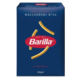 Pasta Barilla Klassieke Maccheroni nr. 44 durumtarwe van hoge kwaliteit, altijd beetgaar, 500 g