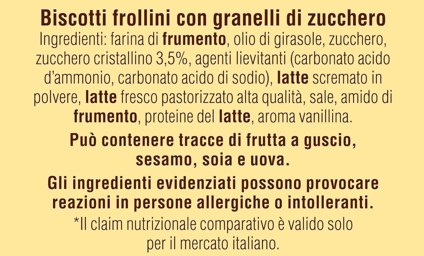 White Mill Frollini Galletti-koekjes met verse melk, 100% Italiaans, 350 g