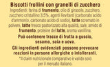 White Mill Frollini Galletti-koekjes met verse melk, 100% Italiaans, 350 g