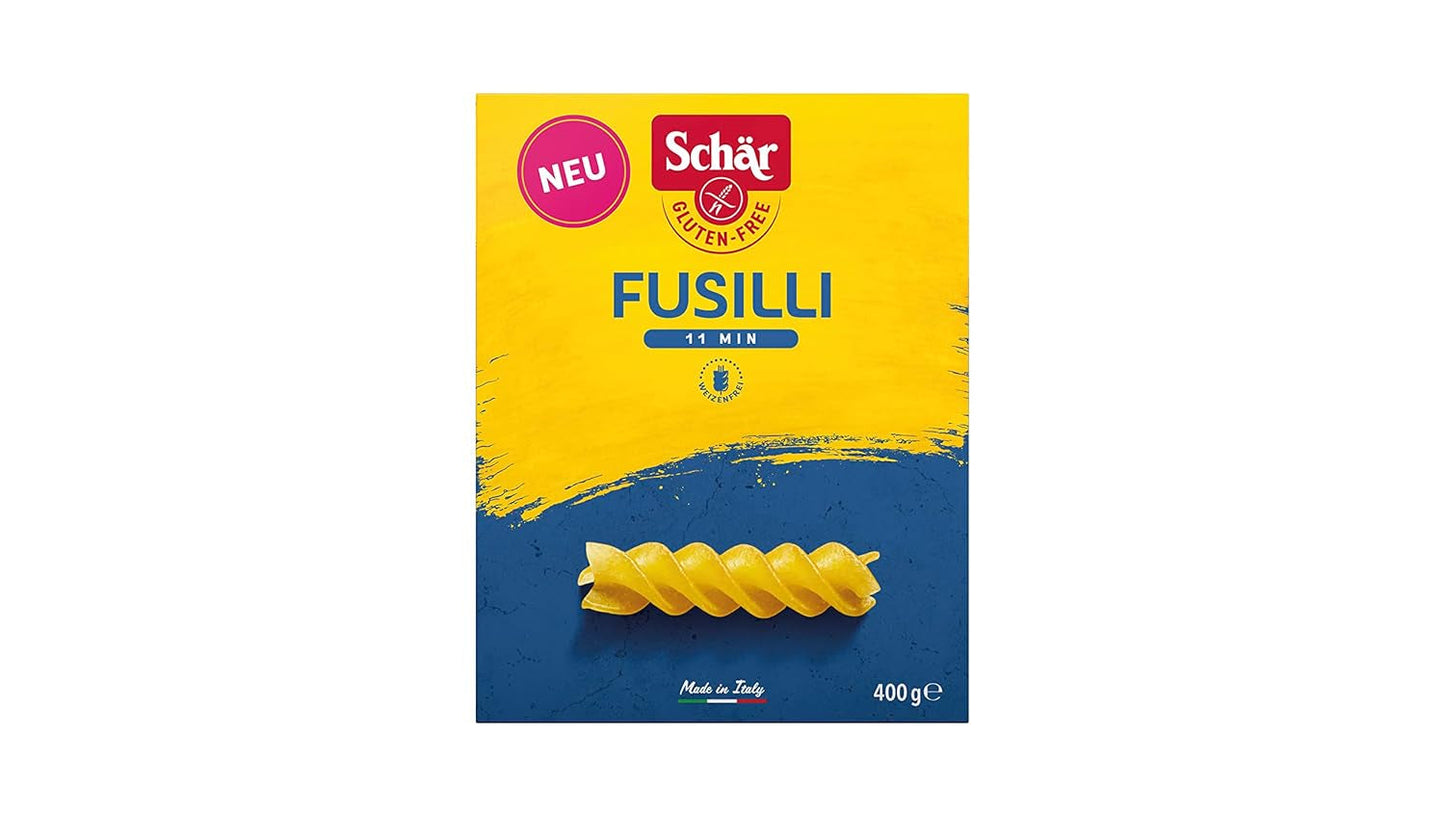 Glutenvrije fusilli, 400g