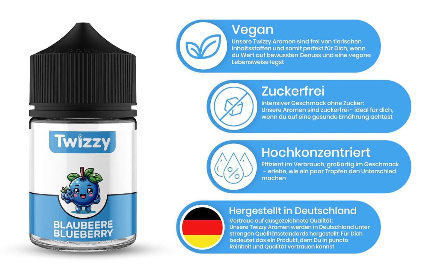 Twizzy Cranberry, Voedselaroma -60 ml - Intens aroma - Ideaal voor het bakken van Aroma's Naty Shop