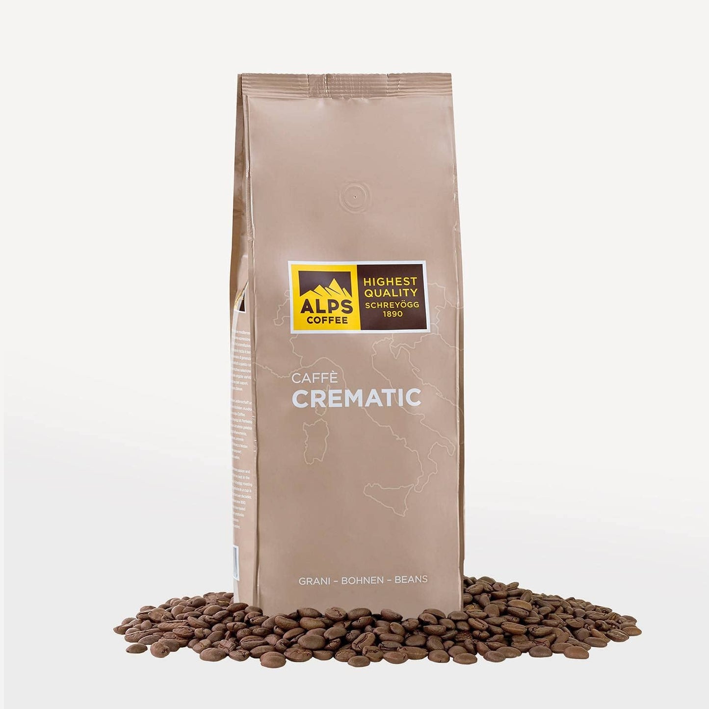 Romige koffiebonen, 1 pakje (1 x 1 kg)