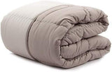 Caleffi modern dekbed, microvezel, taupe, tweepersoonsbed Naty Shop dekbedden en dekbedden