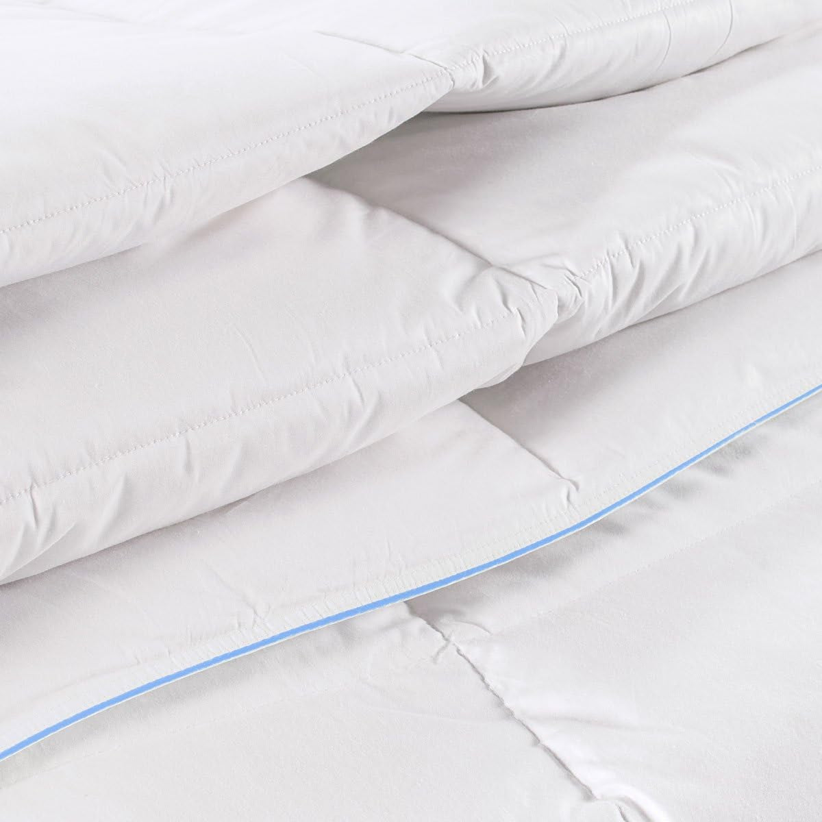 Sancarlos donzen dekbed, warm 220X220 Cm wit Dekbedden en dekbedden Naty Shop
