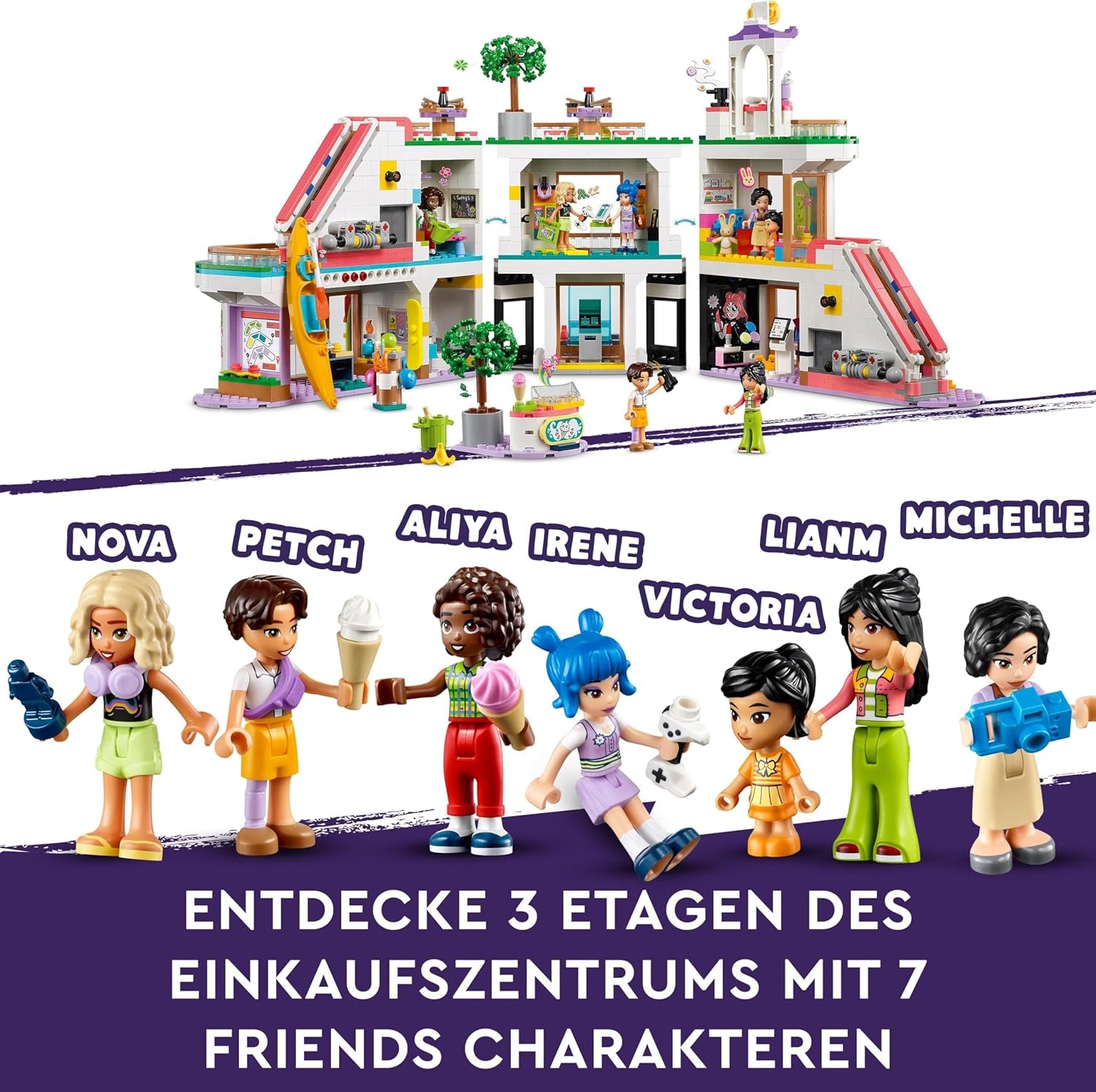 LEGO Store Friends Heartlake City Poppenhuisspeelgoed voor meisjes en jongens Figurenset bevordert de sociaal-emotionele ontwikkeling Cadeau voor 8 jaar oud 42604 Bouwsets Bekijk de LEGO-Store