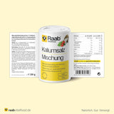 Raab Vitalfood Kaliumzout-Mischung, Mineralsalzmischung mit 66,7% Natriumchlorid (Kochsalz) en 33% Kaliumchlorid, Kalium trägt zur Aufrechterhaltung eines normalen Blutdruck bei (1 x 200 g dosis)