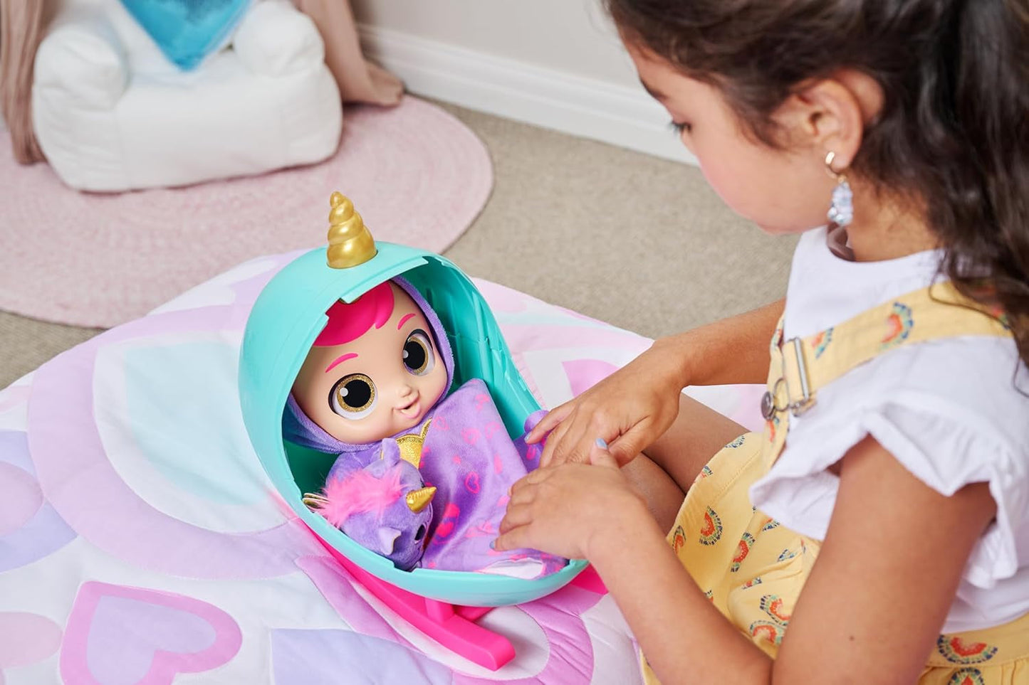 Babycorns Serie 1 van ZURU Magische Kat (Mac) Pop met Accessoires Unboxing Verrassingsspeelgoed voor kindermeisjes