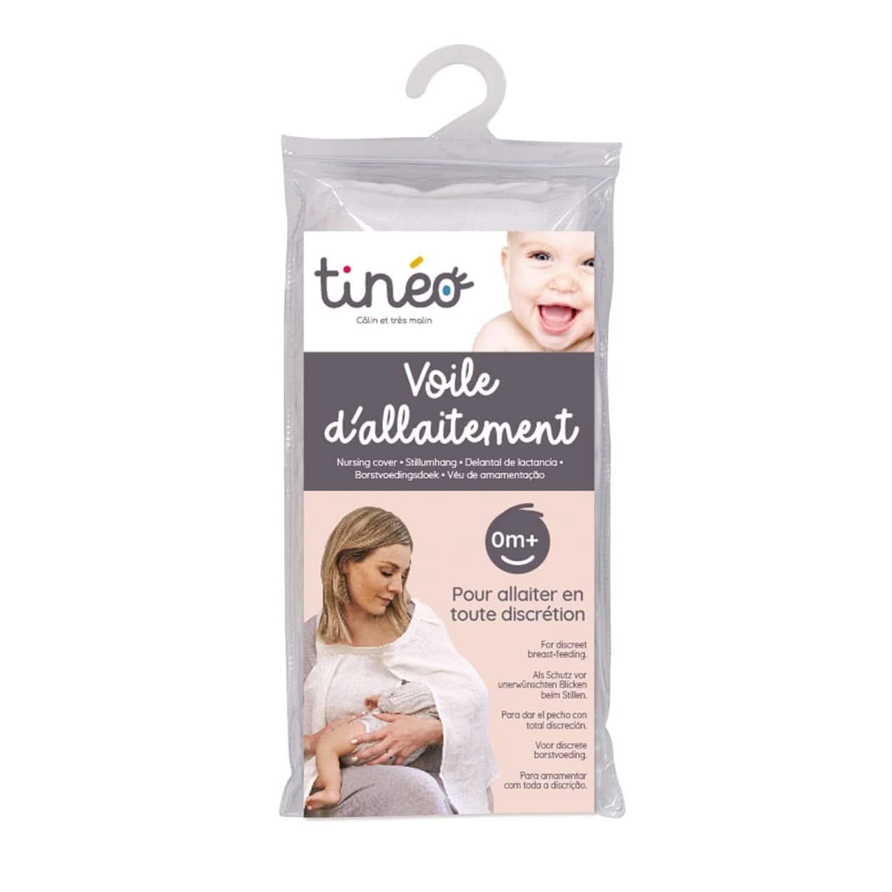 Voedingshanddoek, wit Accessoires Voeding en borstvoeding Bebe Naty Shop