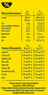 Nestlé NESQUIK Crunchy Brownie, knapperige ontbijtgranen met chocoladestukjes en een innovatieve vorm voor extra knapperigheid, verpakking van 7 (7 x 300 g)