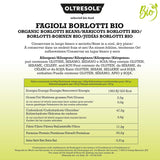 Biologische Borlottibonen 5 kg, Gedroogde biologische peulvruchten uit gecontroleerde gewassen, Ideaal voor salades, soepen en bijgerechten, Handig formaat