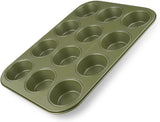 Zenker Muffinform voor 12 stuks – Ressourcenschonende Und Klimaneutrale Backform voor Muffins en Cupcakes – 12Er Muffinblech Mit Veganer Antihaftbeschichtung Vormen en bakplaten voor het bakken Naty Shop Muffinform