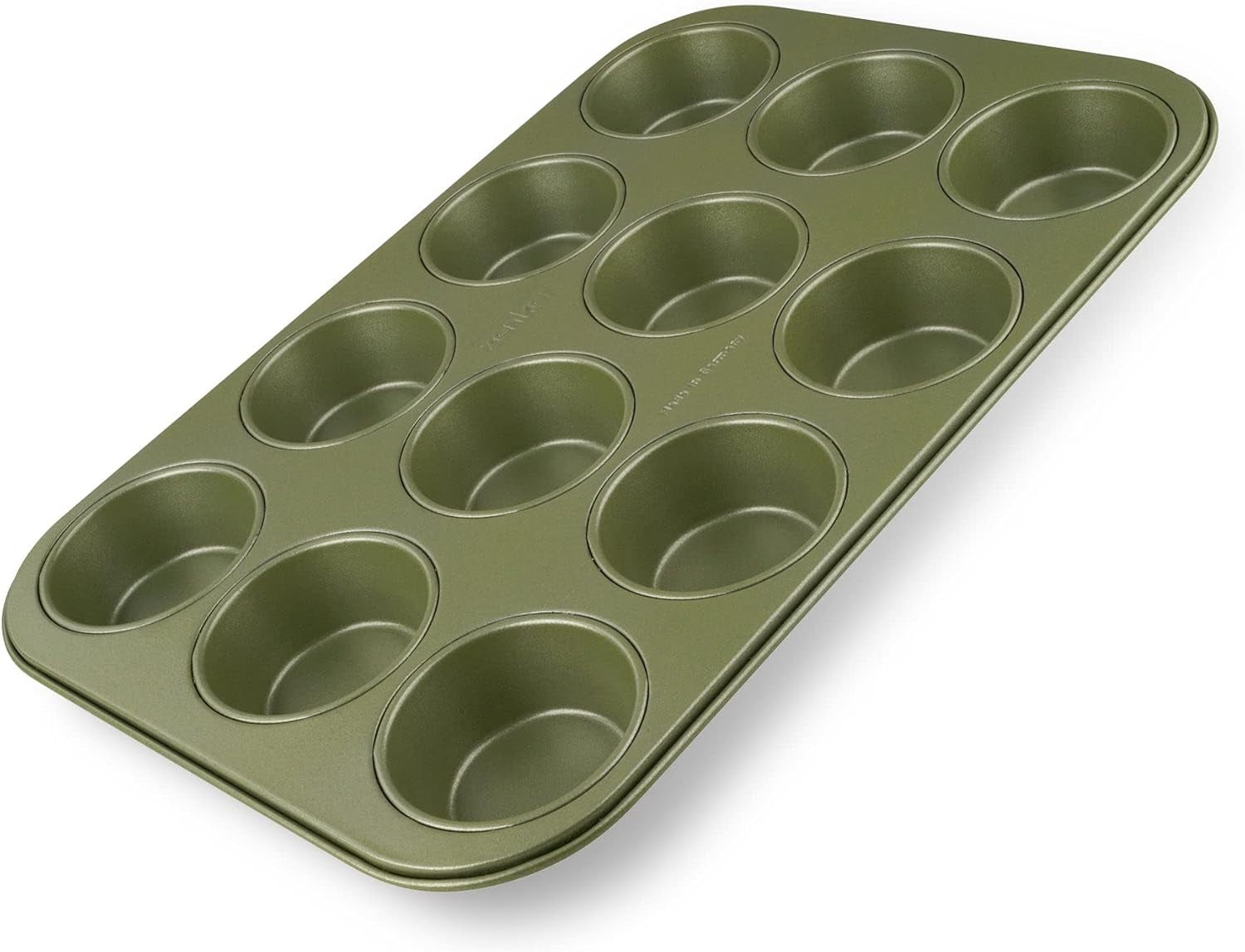 Zenker Muffinform voor 12 stuks – Ressourcenschonende Und Klimaneutrale Backform voor Muffins en Cupcakes – 12Er Muffinblech Mit Veganer Antihaftbeschichtung Vormen en bakplaten voor het bakken Naty Shop Muffinform
