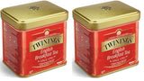 Twinings English Breakfast Tea Losse Zwarte Thee in Theedoos Sterke zwarte thee van hoogwaardige theebladeren geplukt van de beste theeplantages in Sri Lanka en India G, neutraal, 100 gram