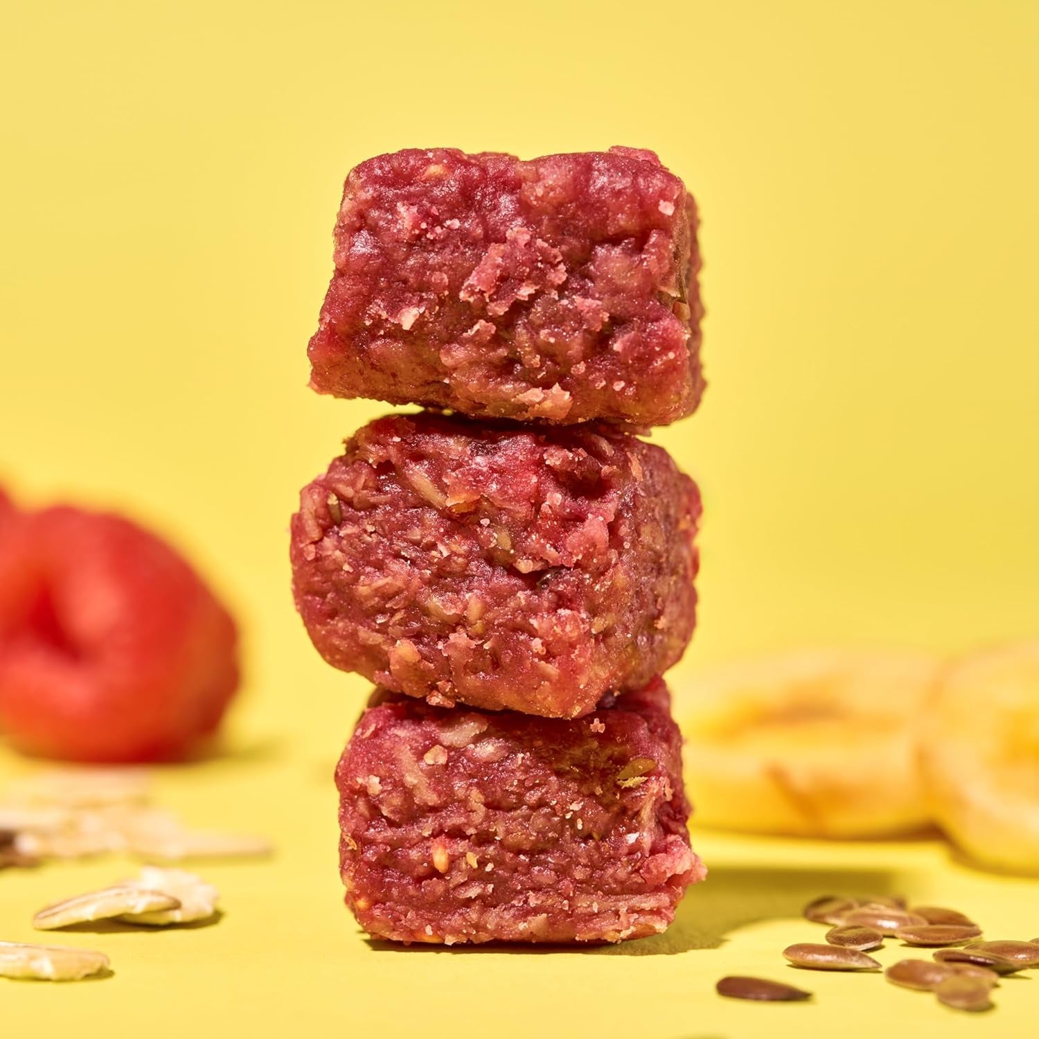 HAFERVOLL Minis Koolzaad en Banaan 8x 65g - Gecertificeerd biologisch, met honing, zonder toegevoegde suikers, perfect om te delen