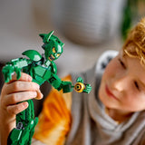 LEGO Marvel Green Goblin bouwfiguur, beweegbaar superschurk bouwspeelgoed voor kinderen vanaf 8 jaar, jongens en meisjes, Spider-Man universumset met sliders en pompoenbommen, superheld cadeau-idee 76284 Bouwsets Besuche in LEGO-Store