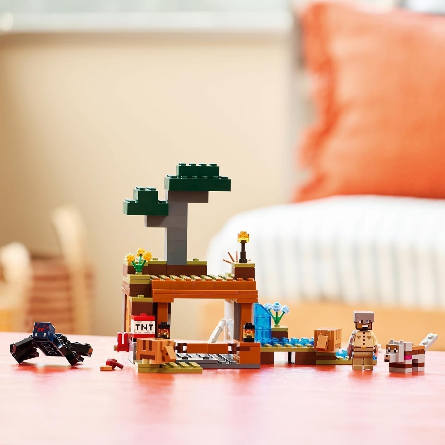 LEGO Minecraft Dungeon Mine Expeditie Videogame Minifiguurset Karakterbouwspeelgoed Cadeau voor jongens en meisjes vanaf 8 jaar oud 21269 Bouwsets