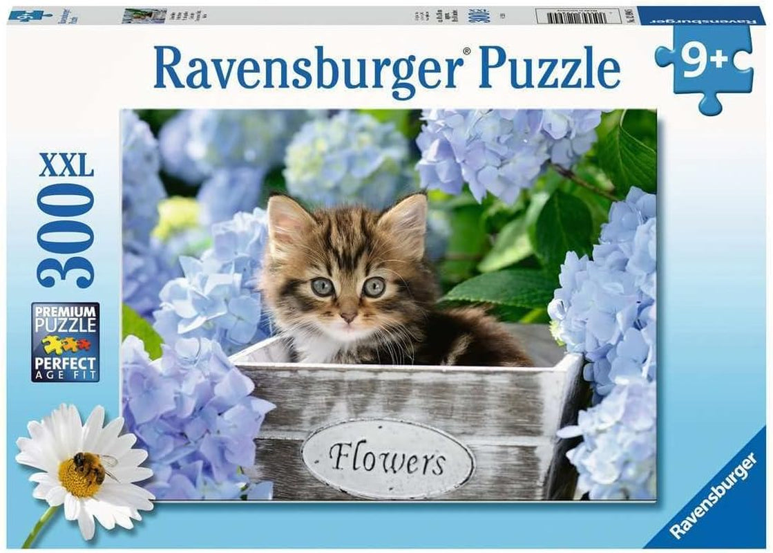 Kinderpuzzel Ravensburger - 12894 Kleine Kat - Dierenpuzzel voor kinderen vanaf 9 jaar, met 300 stukjes in XXL-formaat Puzzel Naty Shop Kleine kat