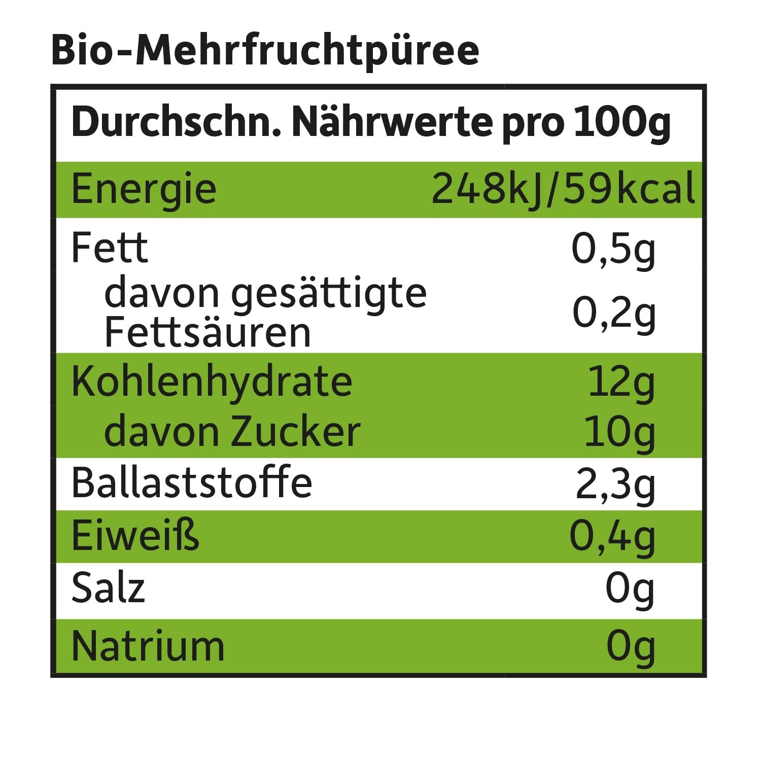 FRECHE FREUNDE Bio Quetschie Appel, Birne & Maracuja, Fruchtmus mit Obst im Quetschbeutel voor baby's vanaf 6 maanden, veganistisch, 6er-pakket (6 x 100 g)