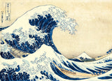 Clementoni 39378 Hokusai - The Great Wave - puzzel van 1000 stukjes, museumcollectie, behendigheidsspel voor het hele gezin, kleurrijk rekspel, puzzel voor volwassenen 14+ puzzel Naty Shop
