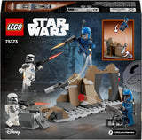 LEGO Star Wars: Mandalorian Ambush on Mandalore Battle Pack, avontuurlijk bouwspeelgoed voor kinderen, verzamelbare actieset, cadeau-idee voor jongens en meisjes 75373 Bouwsets Besuche in LEGO-Store