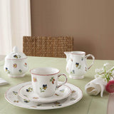 Villeroy & Boch Petite Fleur melkkannetje, 250 ml, hoogte: 7,5 cm, premium porselein, veelkleurig