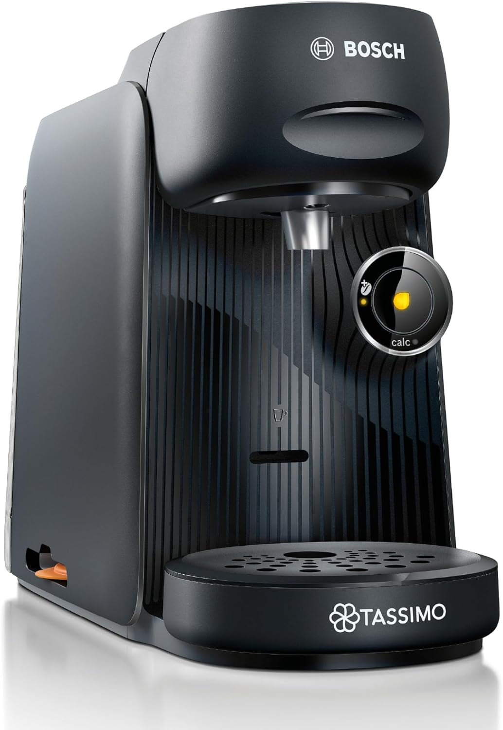 Bosch Tassimo finesse TAS162E capsule-espressomachine, 70 dranken, intensere koffie met één druk op de knop, automatische uitschakeling, duurzaam, perfecte dosering, 1400 W, zwart/zwart