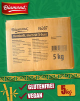 DIAMOND glasnoedels, glasnoedels van korte mungbonenzetmeel, natuurlijk veganistisch en glutenvrij - 1 x 5 kg