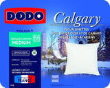 DODO 64476 Calgary Kussen, Dons/Gans & Eendenleer, 65 X 65 cm, Wit Naty Shop Standaard Kussens