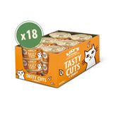 Lily's Kitchen, gemaakt met natuurlijke ingrediënten, heerlijke hapjes in kippensaus, natvoer voor volwassen katten, blik van 70 g