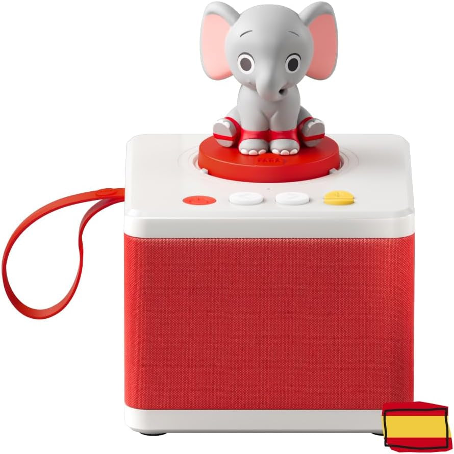 - Verhalen voor meisjes en jongens, luidspreker met het olifantenkarakter, educatief spel, Spaanse inhoud, geschikt vanaf 0 jaar Bebe Naty Shop Speelgoed Standaardtitel